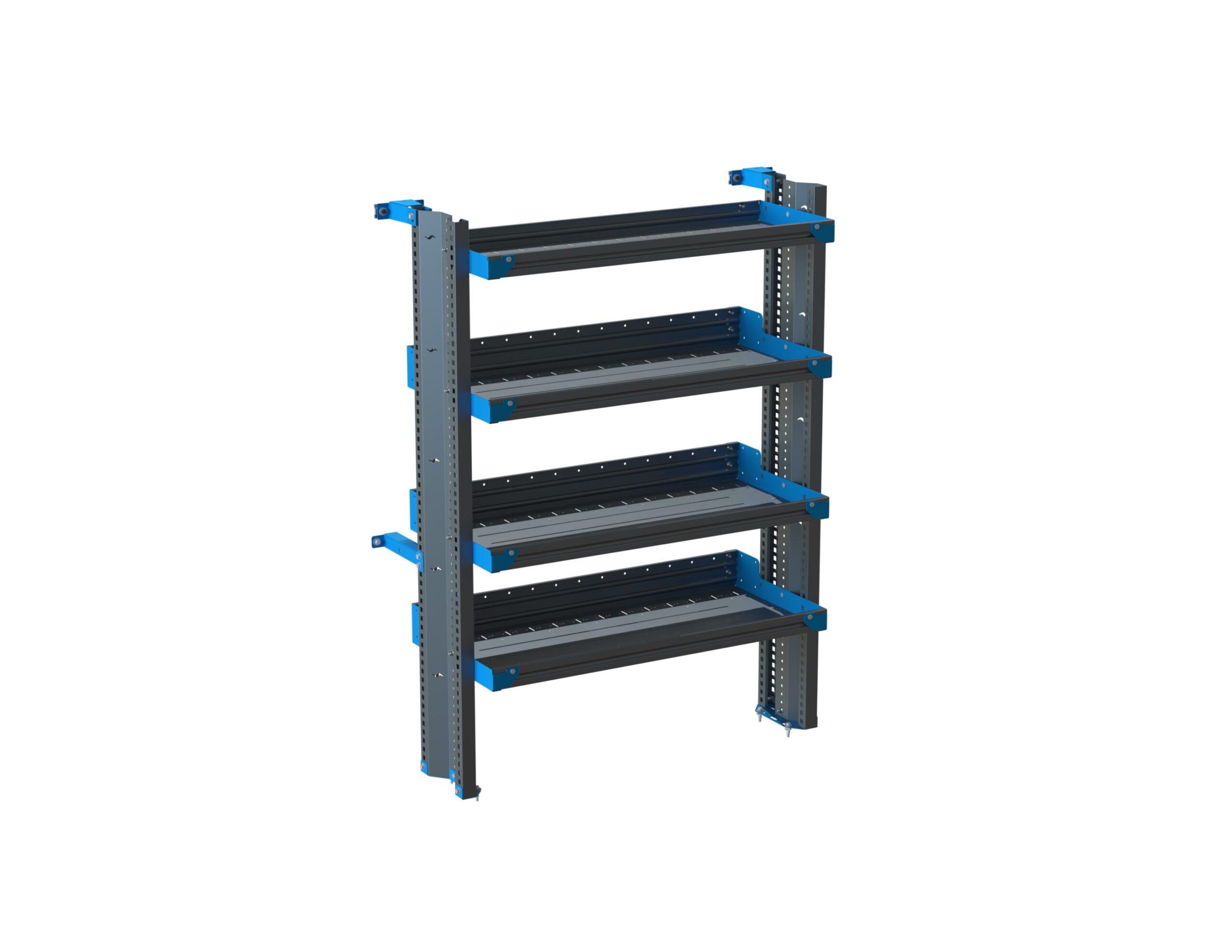 4-Shelf Unit, Tank Rack Use, 18x42