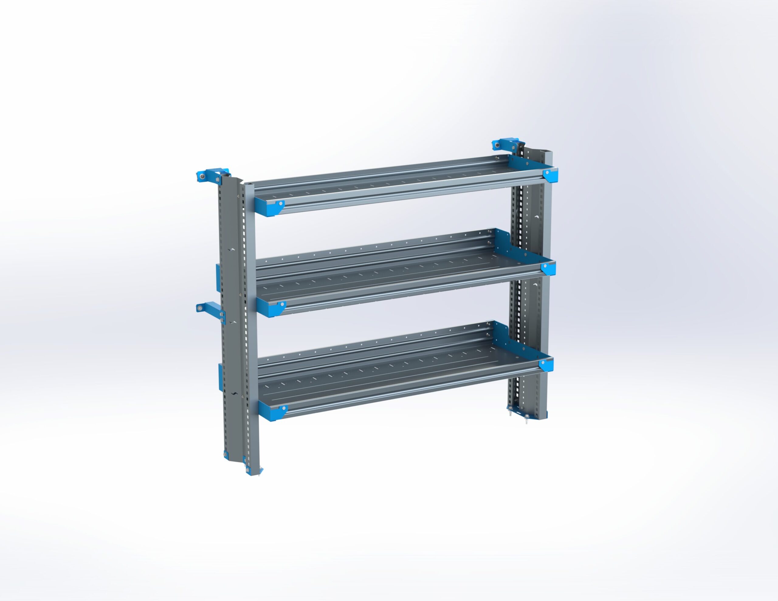 3-Shelf Unit, Tank Rack Use, 18x54