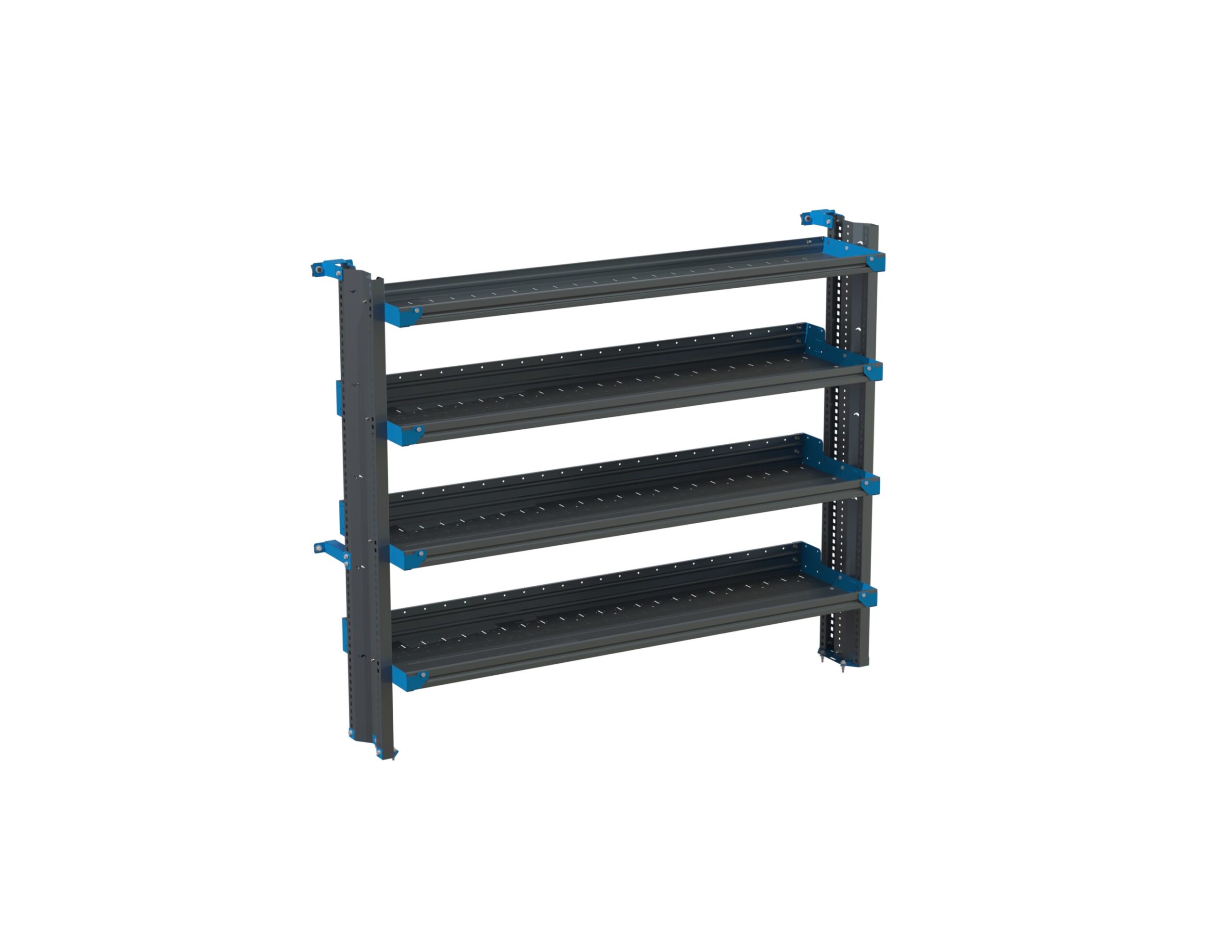 4-Shelf Unit, Cabinet Use, 18x72