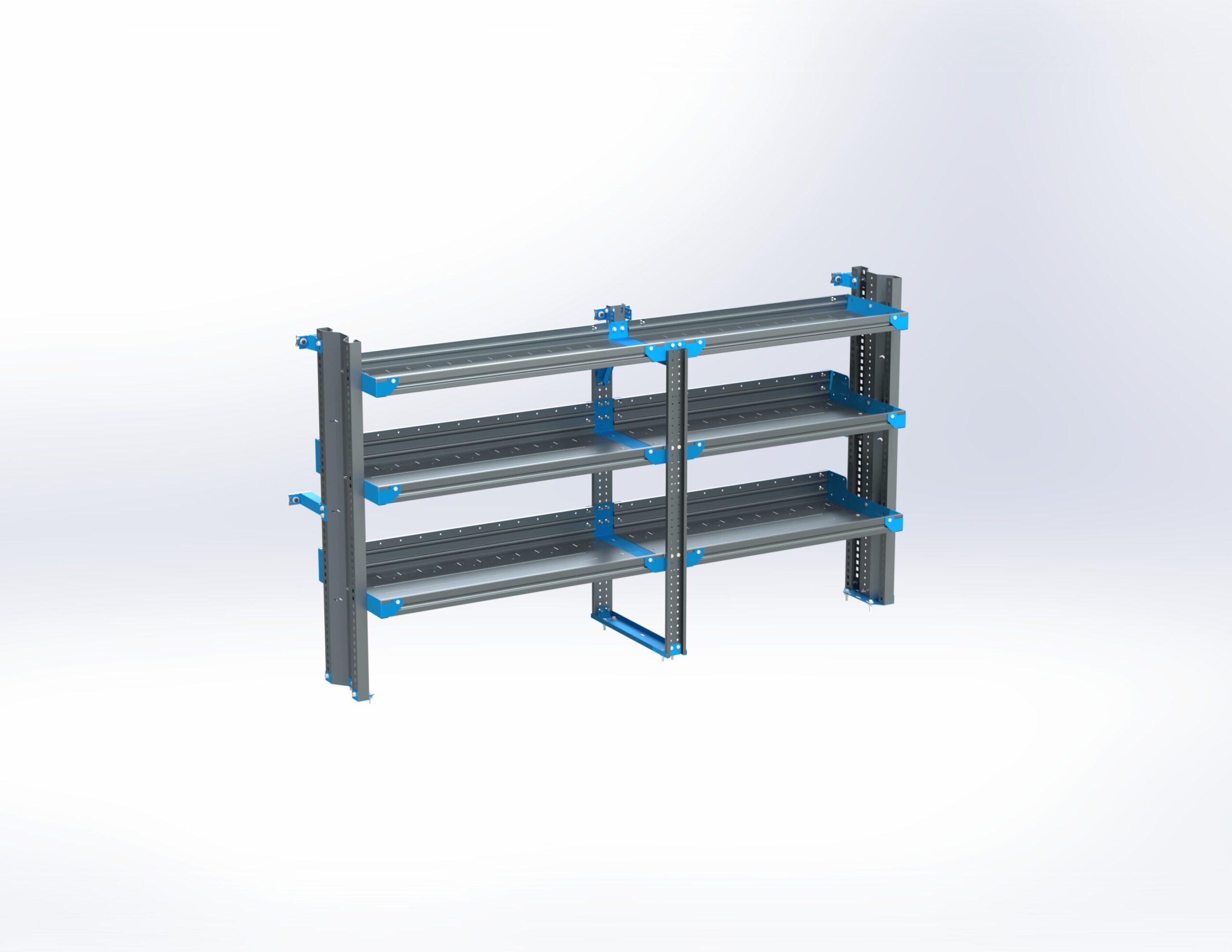 3-Shelf Unit, Tank Rack Use, 18x78 (R42/F36)