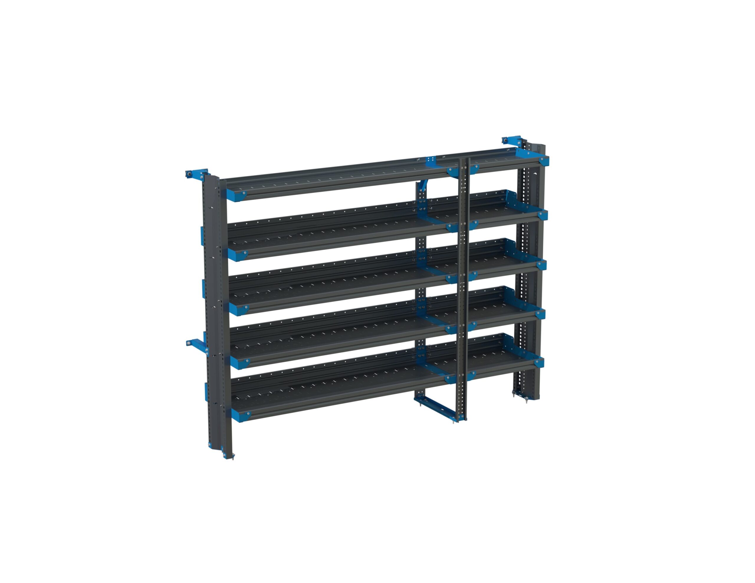 5-Shelf Unit, Tank Rack & Cabinet Use, 18x84 (R60/F24)