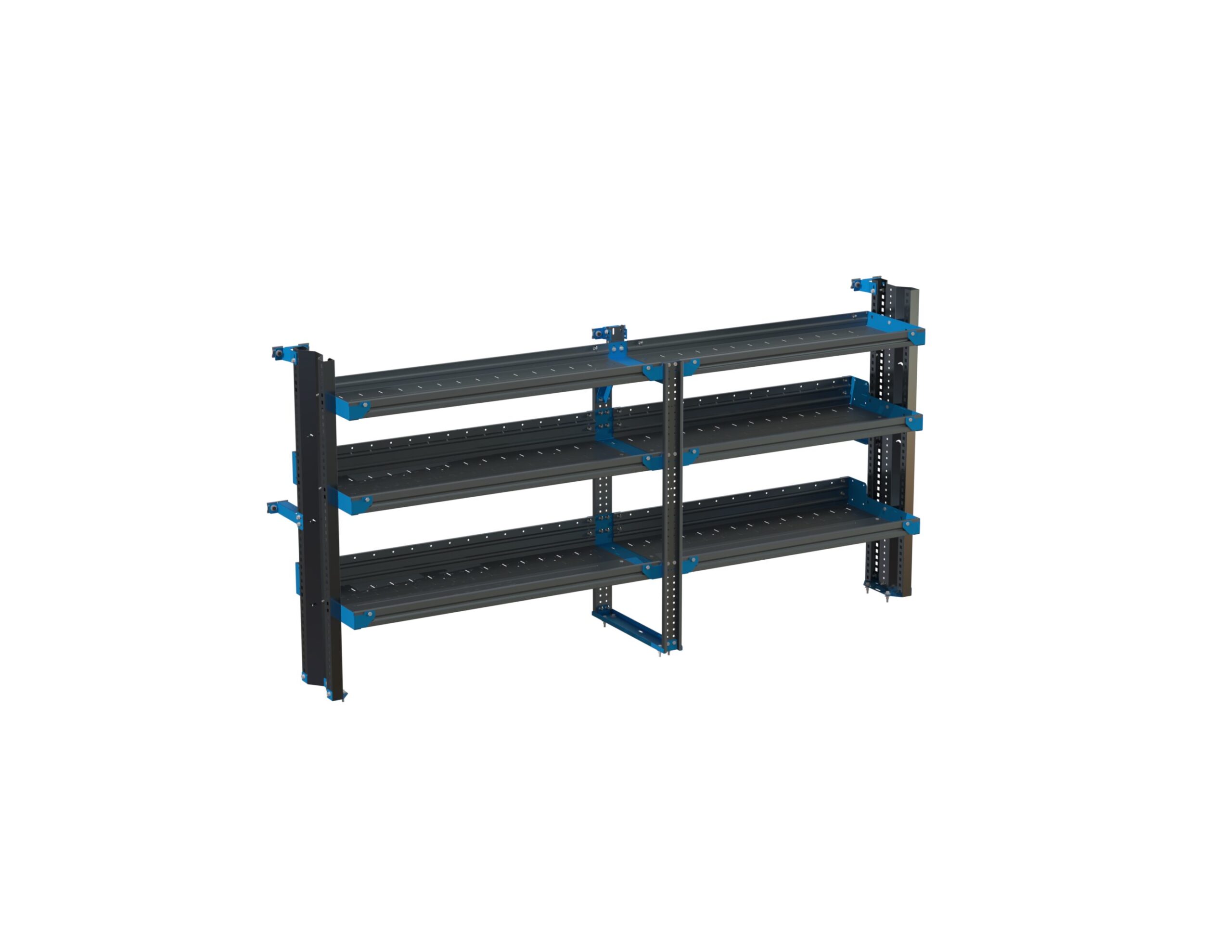 3-Shelf Unit, Cabinet Use, 18x90 (R48/F42)