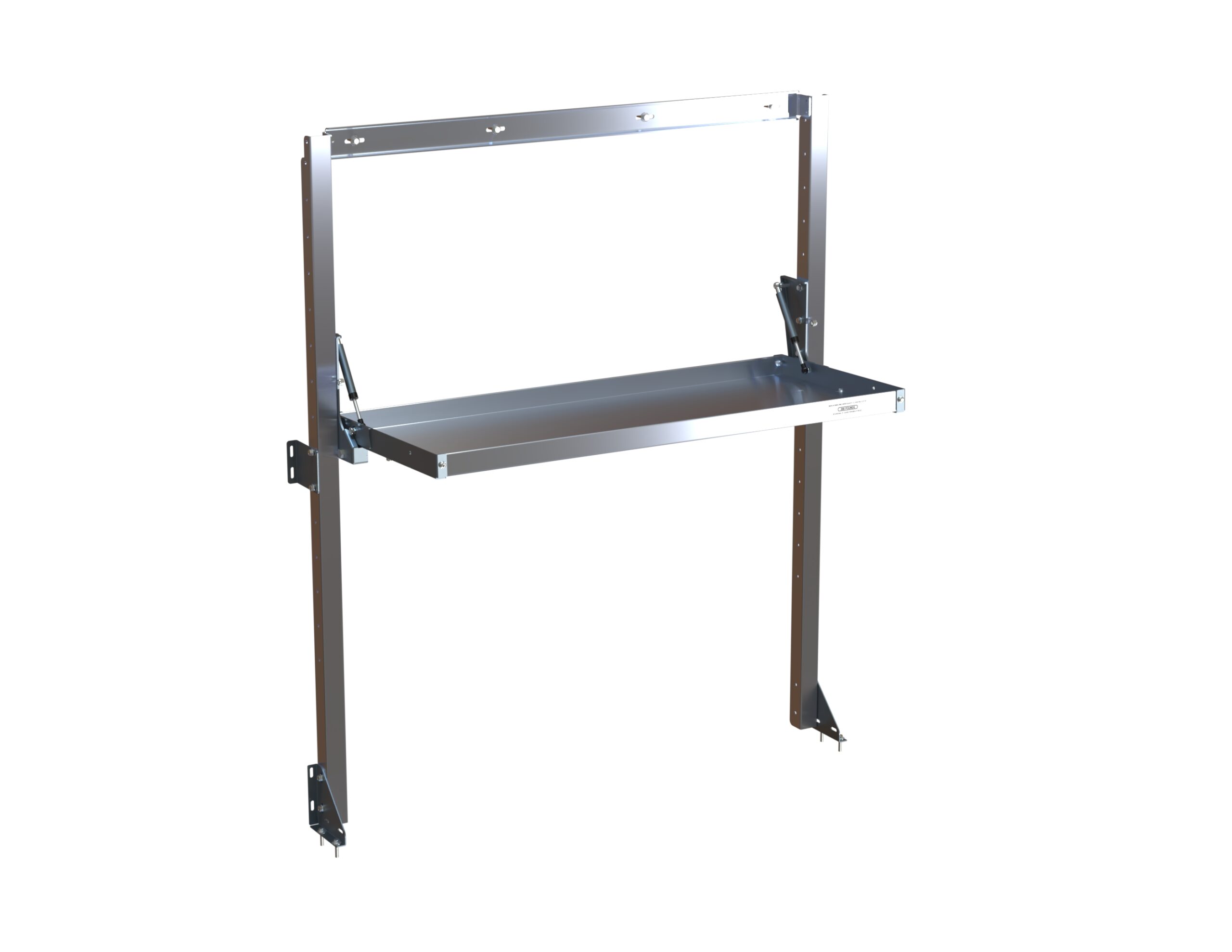 Fold-Up Single Shelf Unit, 20x48