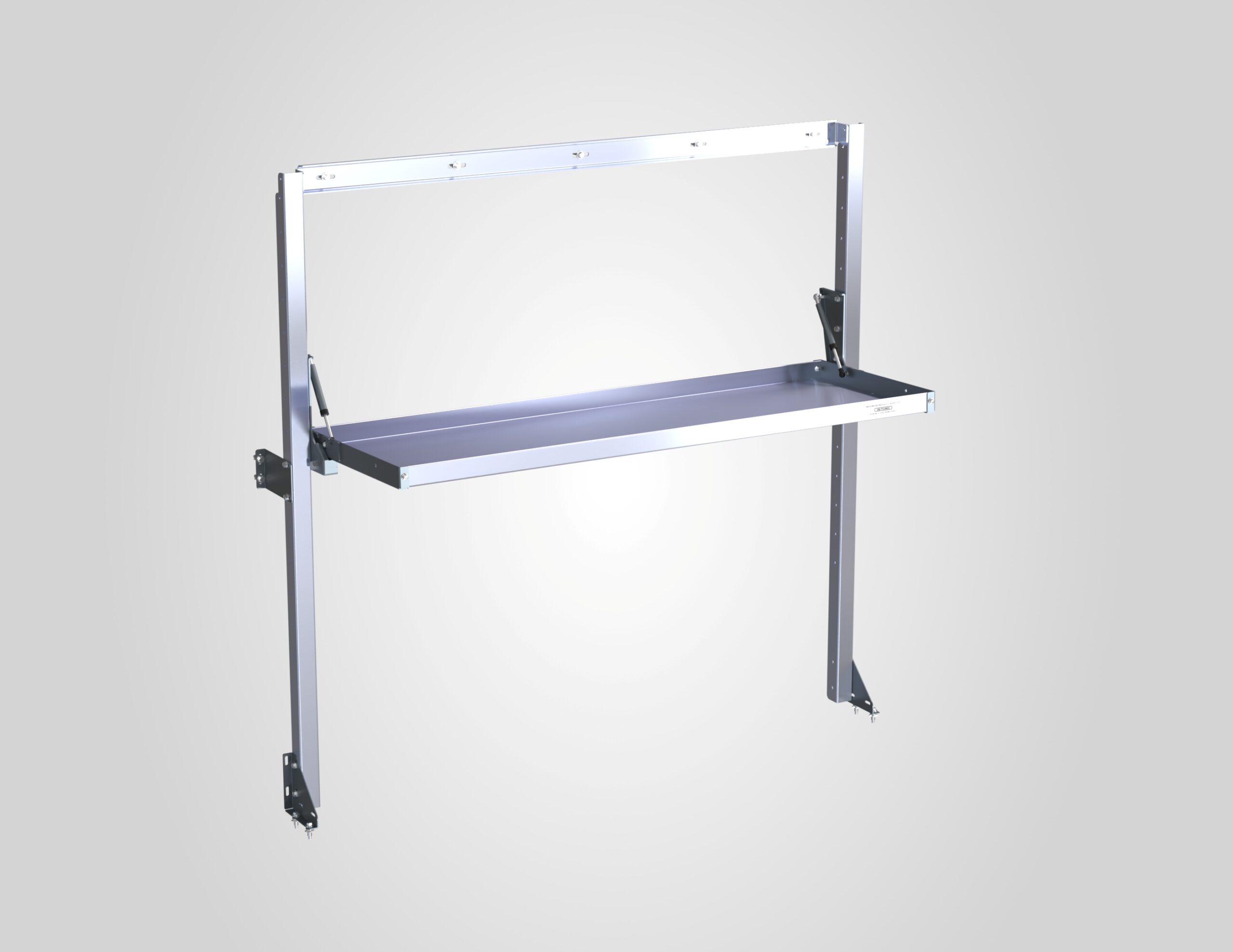 Fold-Up Single Shelf Unit, 20x60