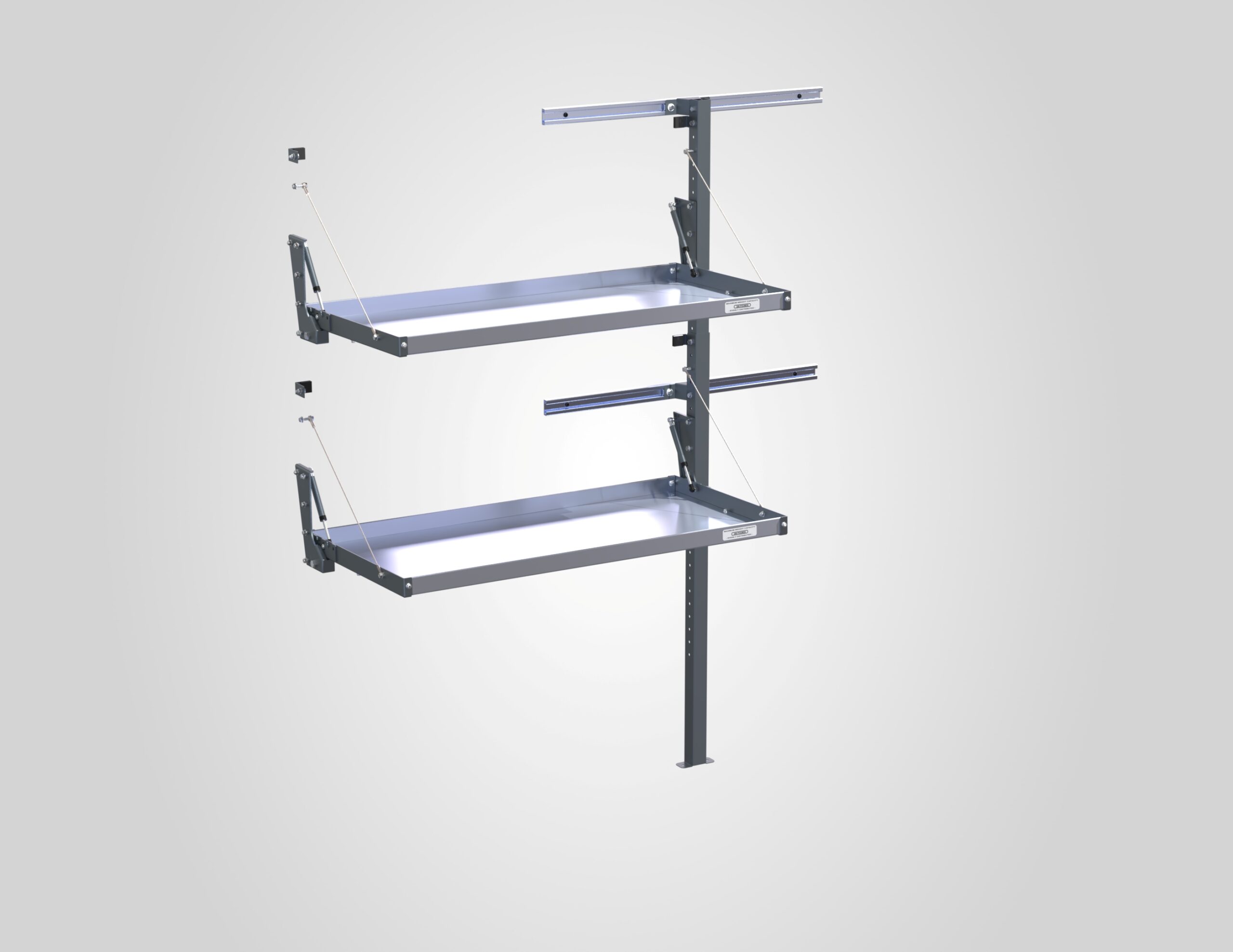 Folding Shelf Kits, 24x48