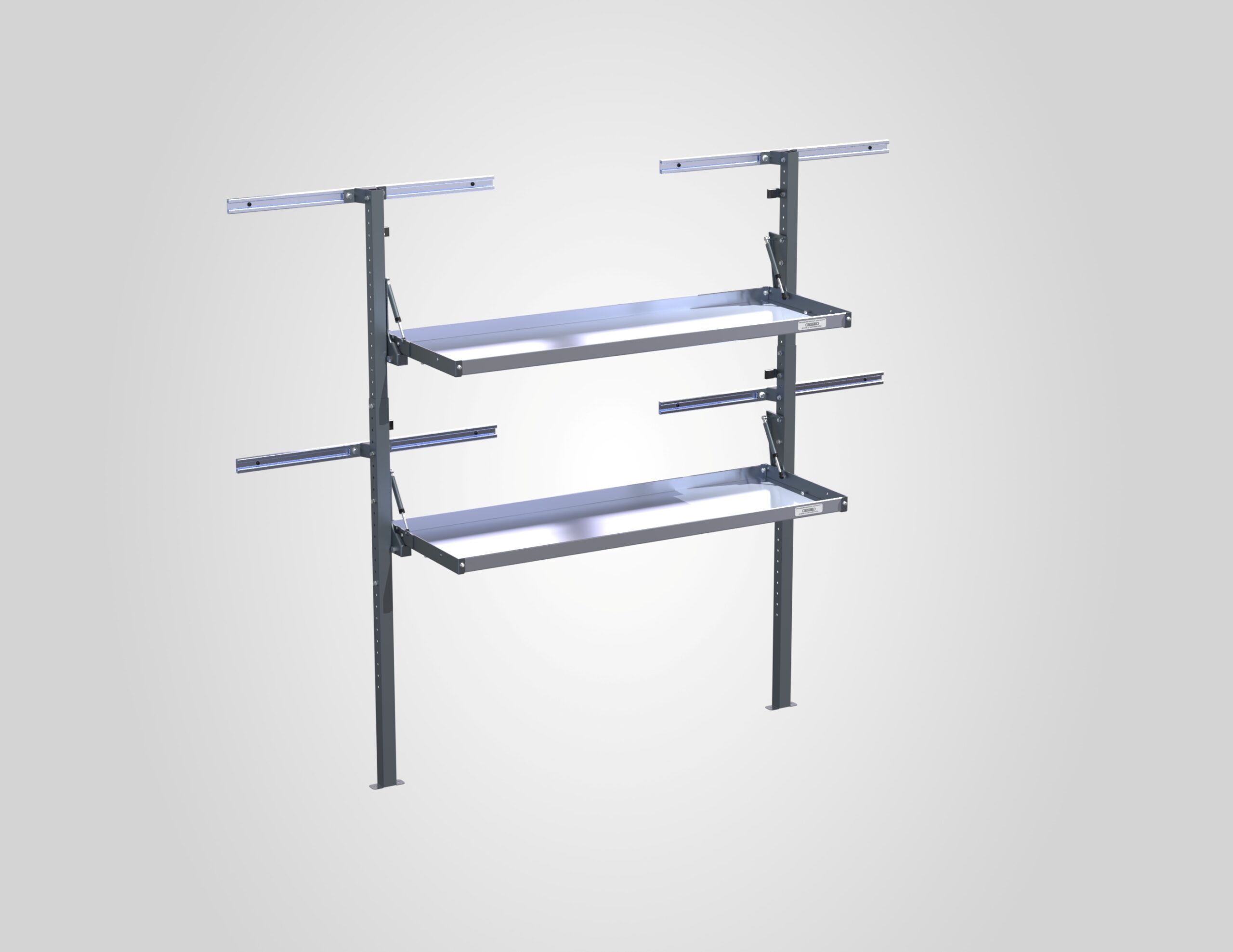 Folding Shelf Kits, 20x60