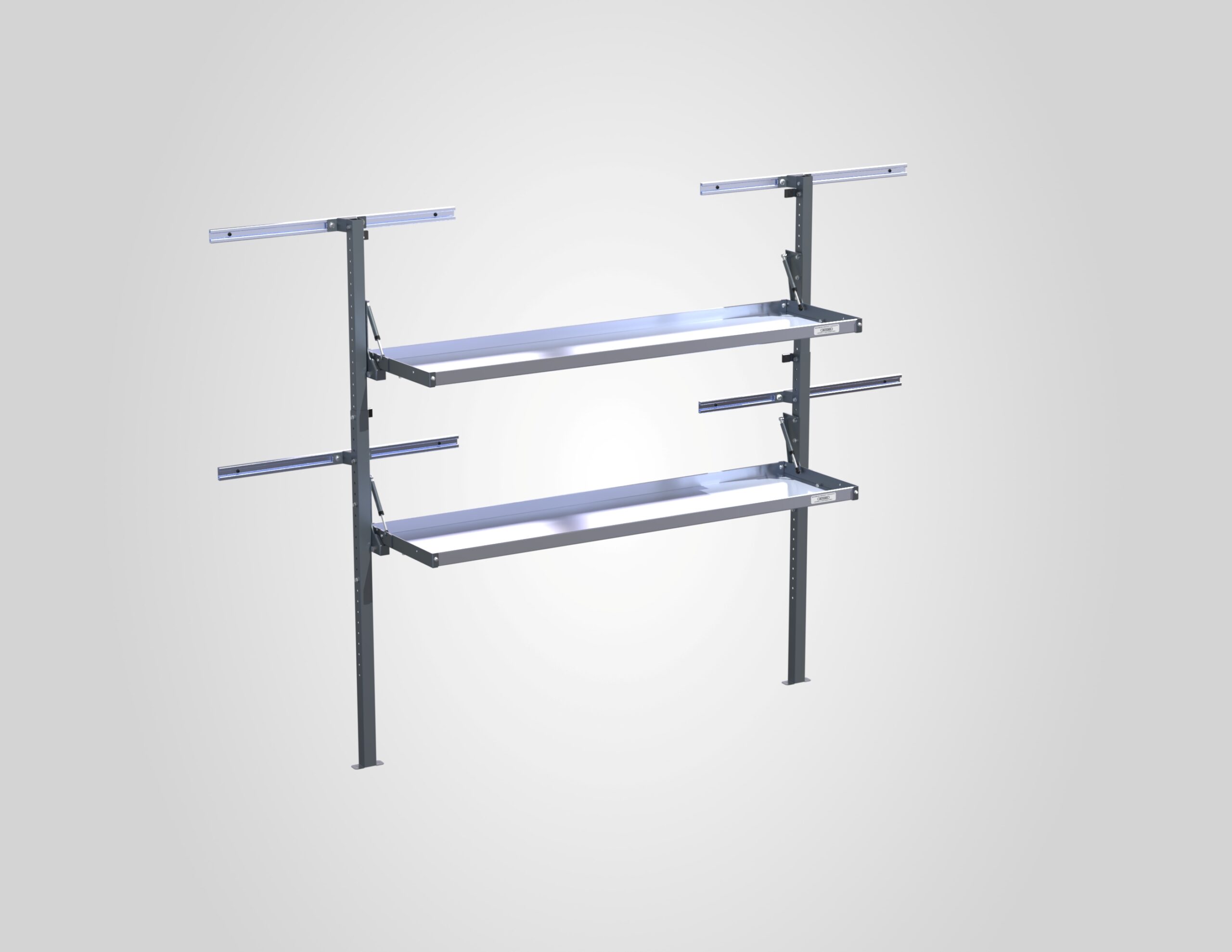 Folding Shelf Kits, 20x72