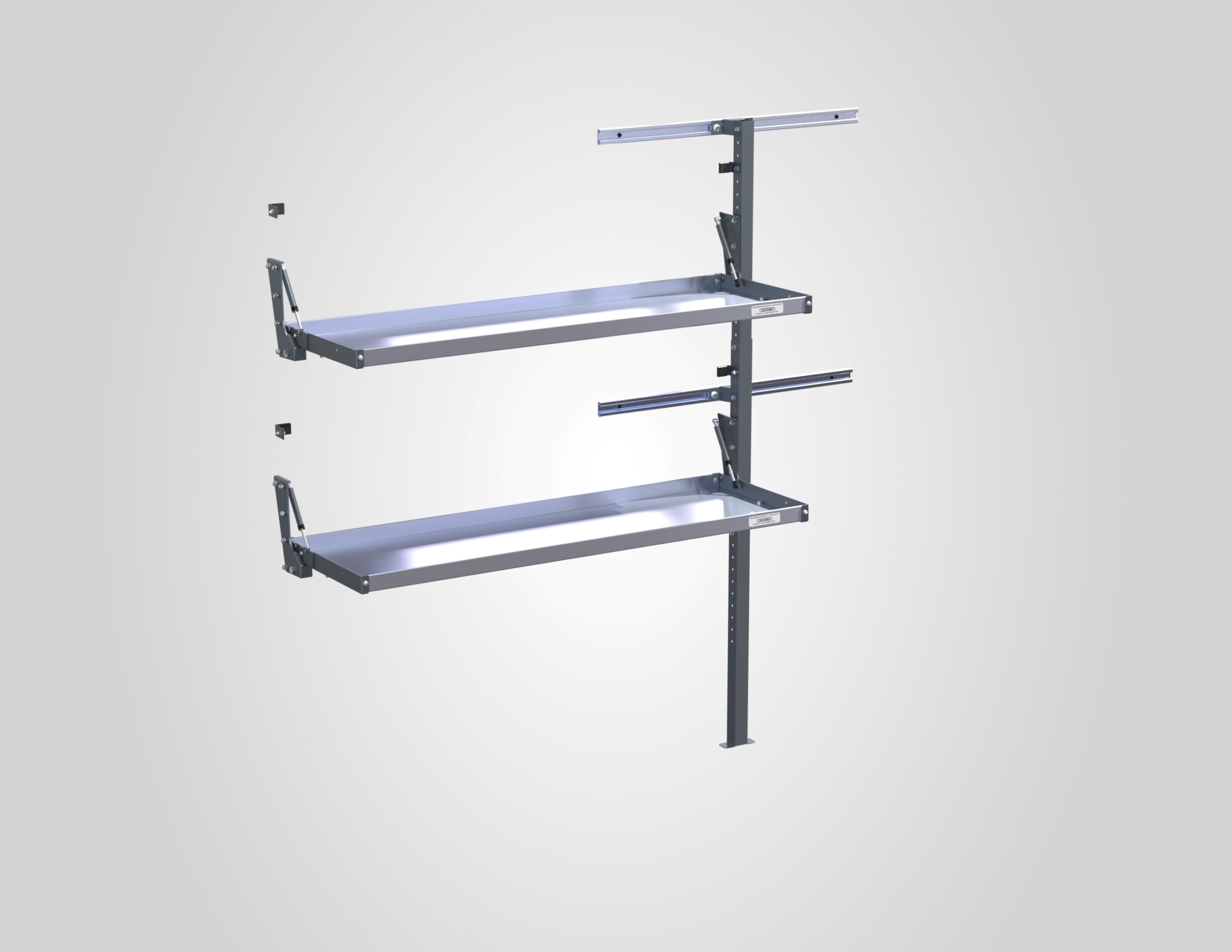 Folding Shelf Kits, 20x60