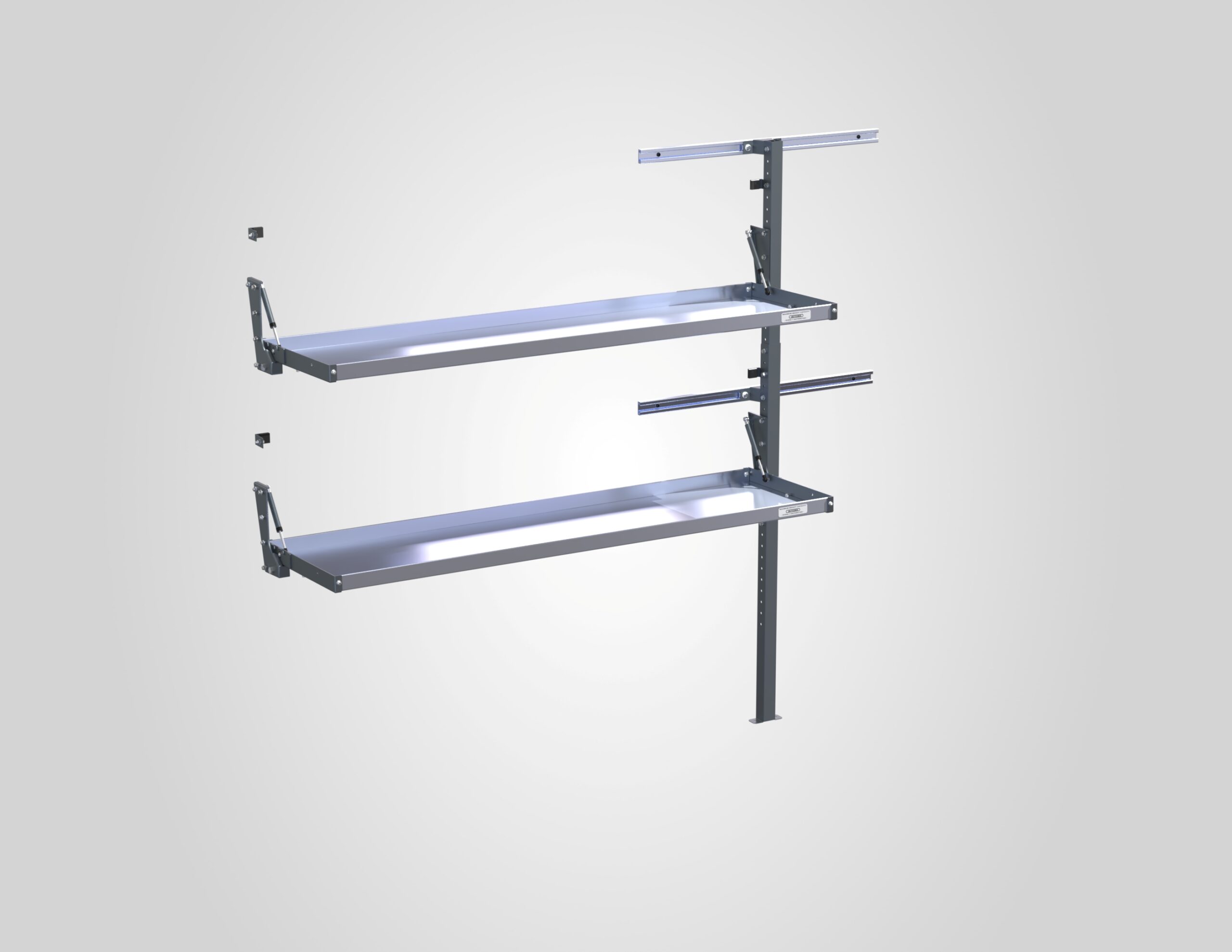 Folding Shelf Kits, 20x72
