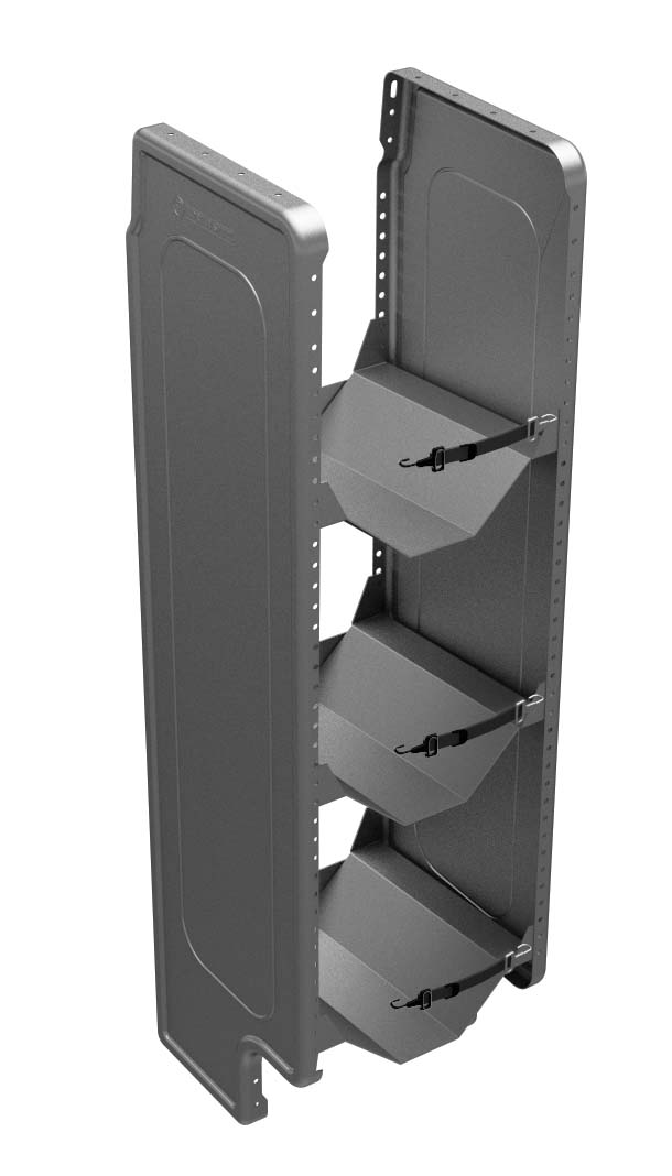 3-Tank Rack w/ Shelf