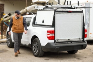 Adrian truck upfitted for HVAC tech